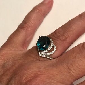 London Blue Topaz 925 Sterling Silver Ring